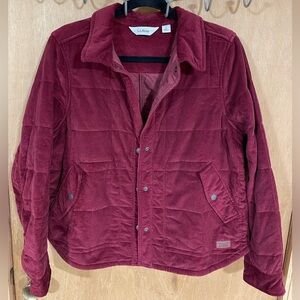 LL BEAN -Women's Quilted Corduroy Jacket
